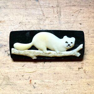 Unusual vintage brooch, likely Russian